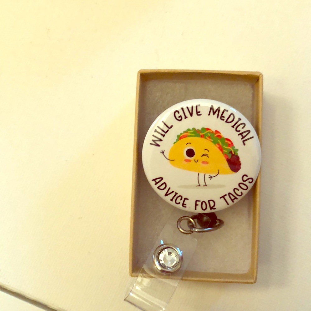 Badge reel, for every taco lover 🌮